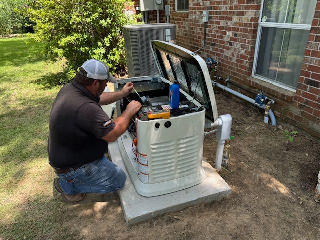 Generator oil maintenance and service parts.